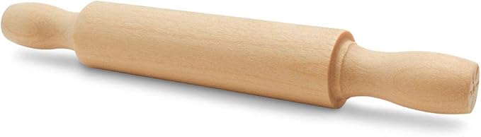 Wooden Mini Rolling Pin, 5 Inches Long, Pack of 50, Great for in The Kitchen and Crafting by Woodpeckers