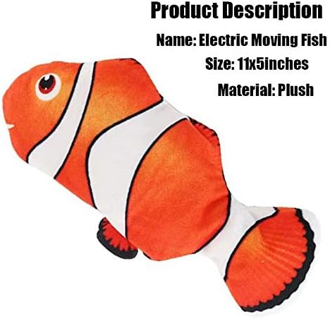 Electric Moving Fish Plush Toys