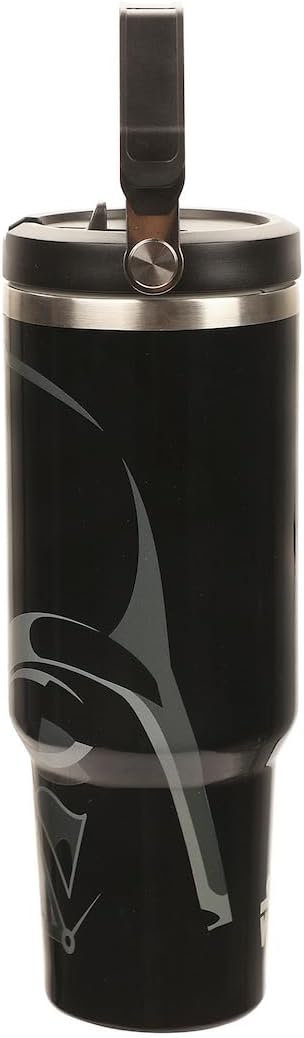 Bioworld Star Wars A New Hope Darth Vader Black 40 Oz Stainless Steel Water Bottle
