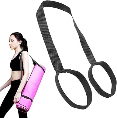 Yoga Mat Straps For Carrying - Yoga Mat Elastic Straps,Adjustable Yoga Carrying Strap Holder Straps,Exercise Mat Carrier Strap,Weight Loss Fitness Binding Rope,Exercise and Fitness Accessories