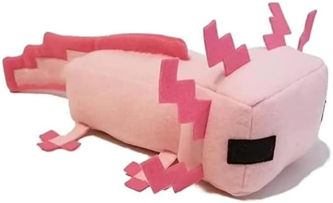 Plush Toys, Plush Toy Soft Pillows, Suitable for Video Game Enthusiasts, Children's Birthday Parties, Christmas Preferred Gifts (Pink/Blue)