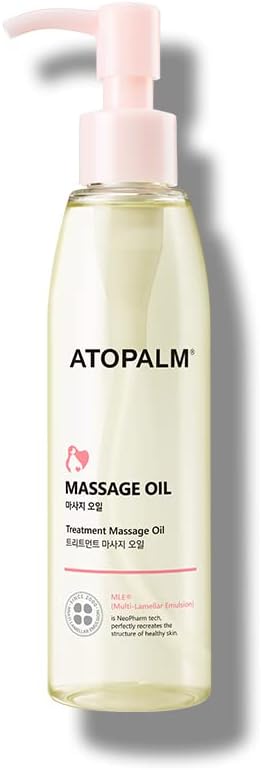ATOPALM | Maternity Care Massage Oil | Stretch Marks Removal | Pregnancy Must Haves | Pregnancy Skin Care | Postpartum Skin Elasticity Improvement | Belly Oil for Pregnant Women | 4 fl oz (120ml)