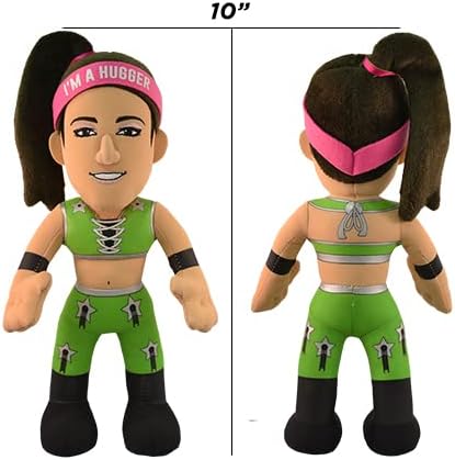 Bleacher Creatures WWE Bayley 10" Plush Figure- A Wrestling Diva for Play or Display