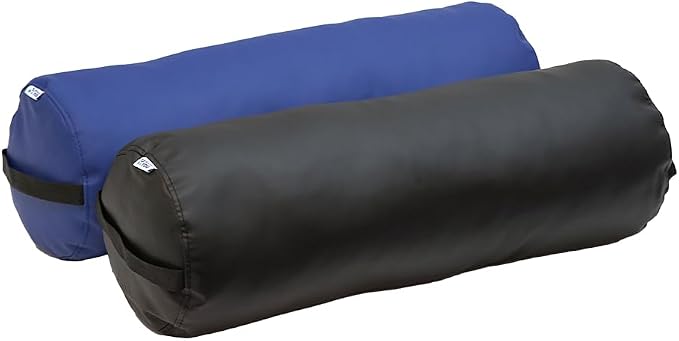 Fluffy Massage Bolster Full Round 26" x 9" (Blue)