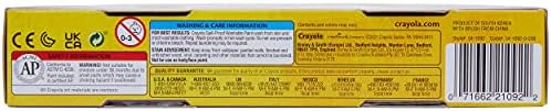 Crayola Spill Proof Paint Set - Toddler Stocking Stuffer, Washable Paint for Kids, Includes Paint Brush & Paper, No Drip, Less Mess Arts & Crafts, Ages 3+ (Pack of 2)