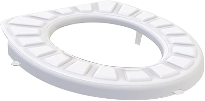 Silicone Toilet Seat Cover Decorative Mat Waterproof Thicken Mat Supplies for Home Bathroom Showering Decoration Mat