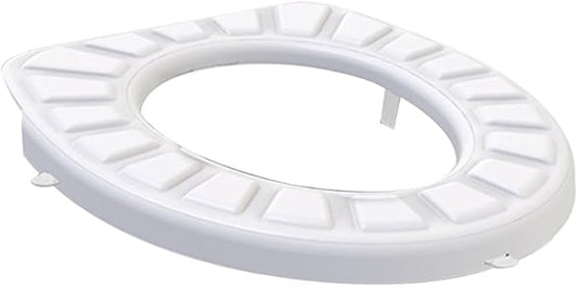 Silicone Toilet Seat Cover Decorative Mat Waterproof Thicken Mat Supplies for Home Bathroom Showering Decoration Mat