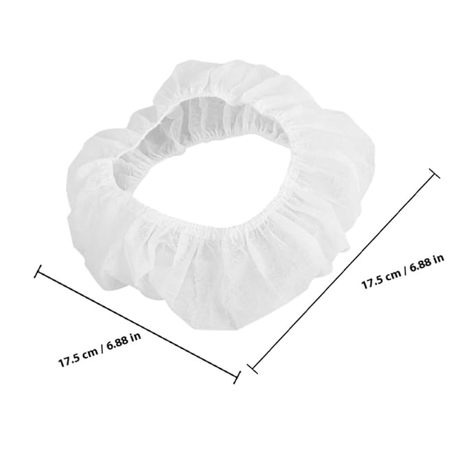 YARNOW 10pcs Disposable Toilet Seat Covers Lightweight Non-Woven Fabric Potty Training Liners and Adults Portable Waterproof Seat Covers for Airplane Trip and Public Restrooms