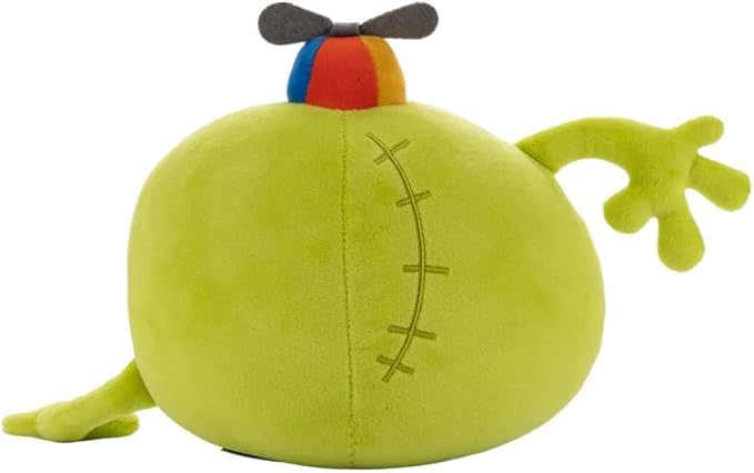 Bing-Bong-Peak Ornaments Figurines Plush Pillow Doll Decorative Stuffed Figurine Hugable Cushion Home Sofa Bed 6.69inch (Green)