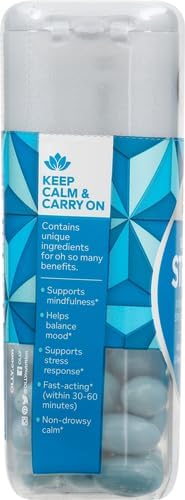 OLLY Ultra Strength Goodbye Stress Softgels, GABA, Ashwagandha, L-Theanine and Lemon Balm, Stress Relief Supplement - 60 Count (Pack of 2)