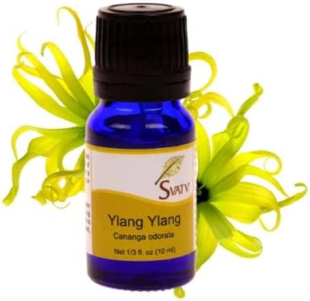 Ylang Ylang Essential Oil Therapeutic Grade Aromatherapy Oils Fragrance Oil for Diffuser Yoga Massage & DIY Personal Care 10 ml