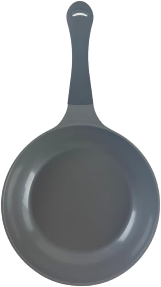 Eela 9.5-Inch Kitchen Essetial Stir Frying Pan with Bakelite Handle, Healthy Cooking Nonstick Ceramic Coating Egg Omelet Skillet, Tamagoyaki, Lightweight, Dishwasher Safe, Made in Korea (24cm)