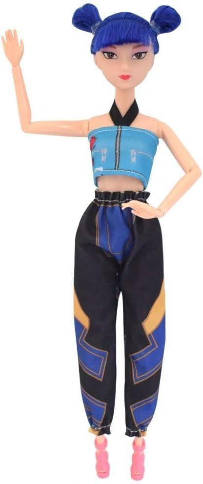 MFRMFR Demon Hunters 11.5'' Fashion Doll for,Articulated Girl Group Doll,Perfect Christmas and Birthdays Toy Gift for Girls Fans (003)