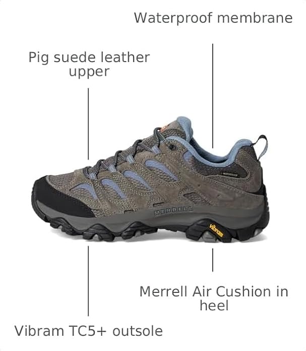 Merrell Women's Moab 3 Waterproof Hiking Shoe