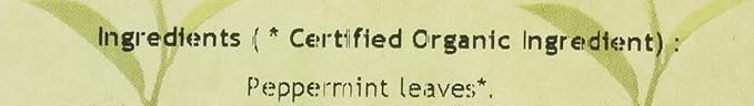 Davidson's Tea Bulk, Organic Peppermint Leaves, 16-Ounce Bag