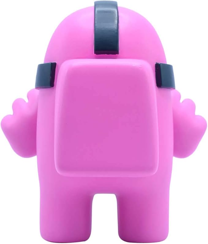 Among Us Series 2 7″ Pink Crewmate with Hockey Mask – Official Just Toys Collectible Figure