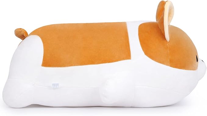 Plush Corgi Dog Toy 15.7in Stuffed Animal Corgi Doll Shiba Inu Dog Plush Pillow, Gift for Kids and Girls