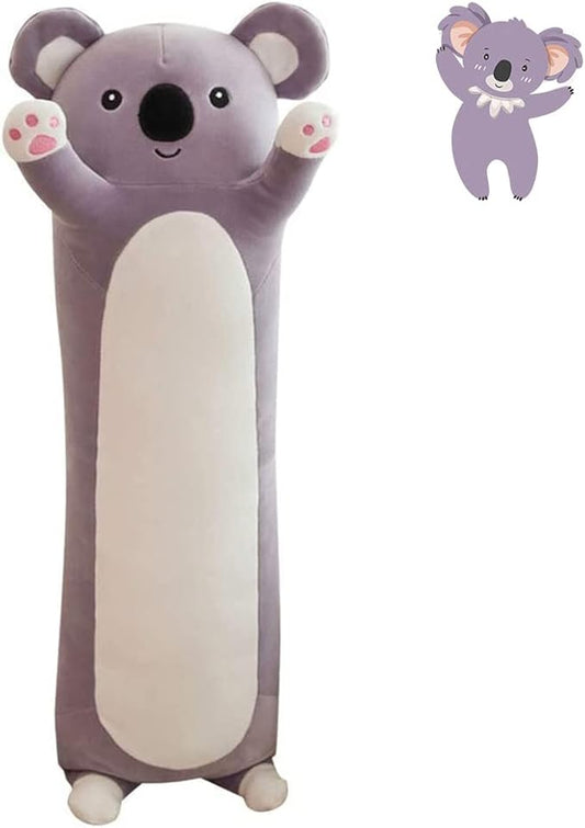 Long Kaola Plush Toy Cute Cartoon Kaola Stuffed Animal Plush, Soft Long Kaola Sleeping Hugging Plush Pillow, Kaola Plush Toy for Kids Girlfriend(35.4inch/90cm)