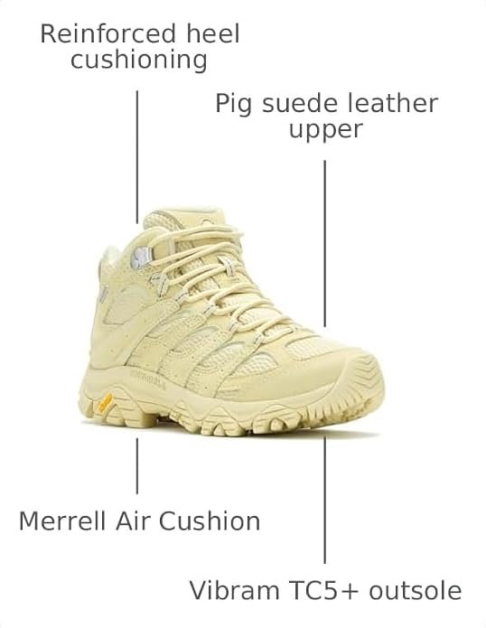 Merrell Women's Moab 3 Mid Waterproof Hiking Boots