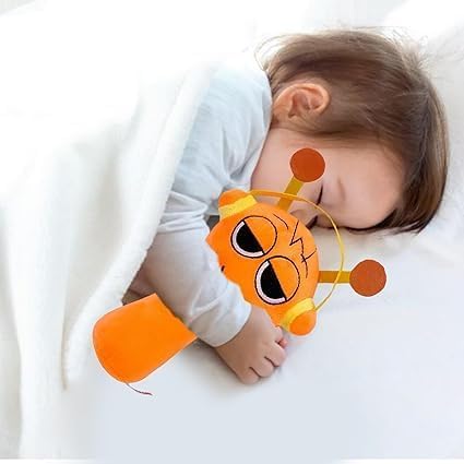 Sprunky Plush Toys Sprunky Wenda and Gray Plushies Sprunky Plushes Soft and Funs Stuffed Toys Dolls for Fans and Friends Birthday for Girls Boys (Orange)