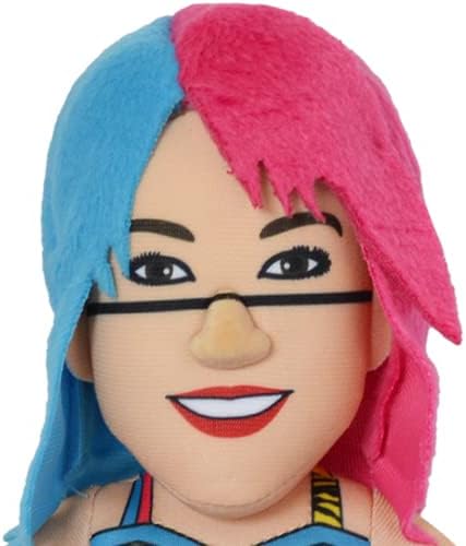 Bleacher Creatures WWE Asuka 10" Plush Figure- A Wrestling Diva for Play or Display