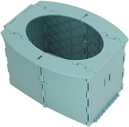 KIMISS Foldable Portable Toddler Potty - Travel & Camping Baby Toilet for Easy on Long Drives (Green)