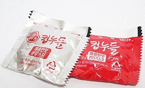 OTTUGI Korean Instant diet ramen low calories 120kcal diet snack,hot soup noodle (Spicy Noodles Flavour, 120kcal X 6pcs)