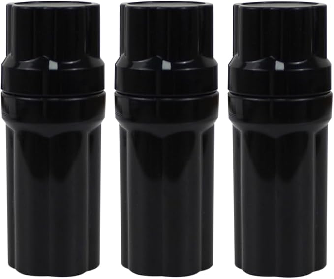 3 Pair Billiard Stick Joint Protectors, 5/16" x 3/4/8/9//10/11/14/18， Pool Cue Stick Protectors Threaded Joint Protectors Plastic Billiards Equipment