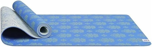 HOME ARCHIVE Premium Yoga Mat 6mm Print Reversible Extra Thick and Large Non Slip Exercise & Fitness Mat for All Types of Yoga Pilates & Floor Workouts (78" x 24" x 6mm Thick)