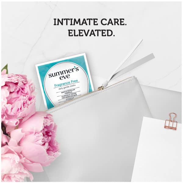 Summers Eve Cleansing Cloths 16 Count Fragrance-Free (2 Pack)