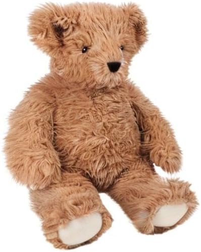 Vermont Teddy Bear Super Soft Almond Brown Teddy Bear – 18 Inch Plush Stuffed Animal to Sleep with, Cozy Bear Plush, Crafted in The USA