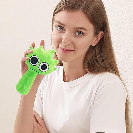 Sprunky Plush Toys Sprunky Wenda and Gray Plushies Sprunky Plushes Soft and Funs Stuffed Toys Dolls for Fans and Friends Birthday for Girls Boys (Dark Green)