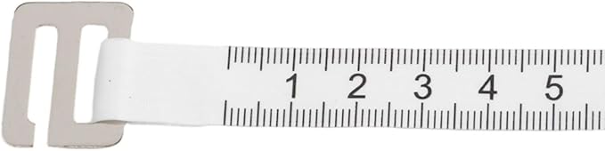 Retractable BMI Body Mass Index Tape Measure 150cm, Push-Button Locking Diet Calculator for Waist Chest Hip Thigh, Plastic Measuring Tool