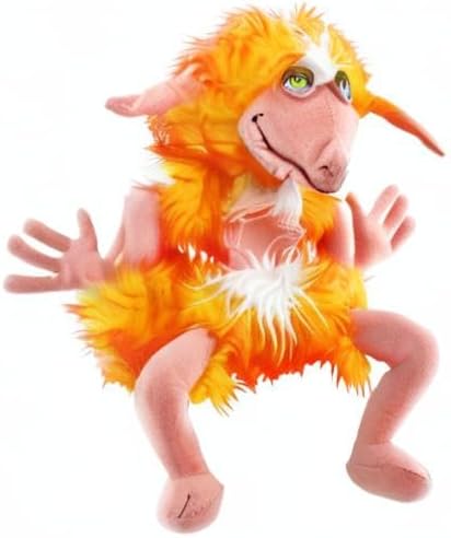 Toy Vault Labyrinth Firey Plush, Creature Stuffed Toy from Jim Henson's Labyrinth Classic Movie