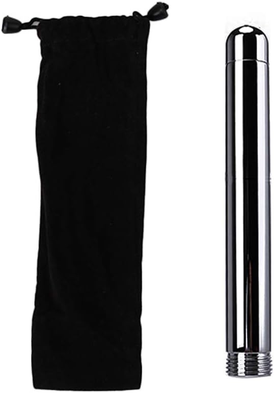 Nozzle Shower 3 Heads Aluminum Cleaner Cleansing Colonic Douche System Cleaner(Silver)