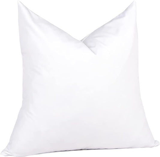 puredown® 22x22 Feather Down Pillow Insert, 1 Pack Throw Pillow Insert for Couch, Chairs, Office, Apartments