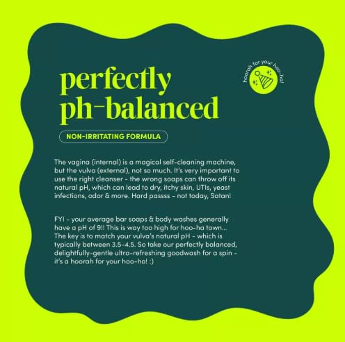 Down There Wash Rosewater Aloe-Based Intimate Cleanser, pH-Balanced with Calendula and Sage, 8.5 fl oz