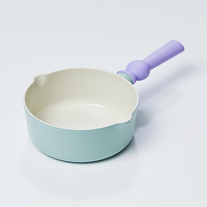 Neoflam Better Finger Cookware Set - Min, 3-Piece Ceramic Coating Kitchen Pot and Wok