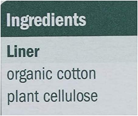 Natracare Natural Organic Thong Style Panty Liners, Made with Certified Organic Cotton, Ecologically Certified Cellulose Pulp and Plant Starch (2 Pack, 30 Liners Total)