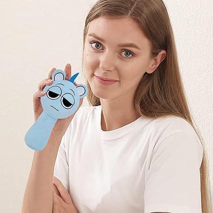 Sprunky Plush Toys Sprunky Wenda and Gray Plushies Sprunky Plushes Soft and Funs Stuffed Toys Dolls for Fans and Friends Birthday for Girls Boys (Light Blue)