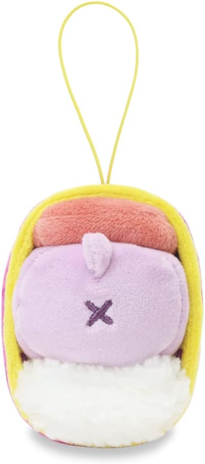 Anirollz Stuffed Animal Plush Keychain - Official SPAM Musubi Plush Toy |Soft, Squishy, Warm, Cute, Comfort, Safe| Pillow with Owl - Birthday Deco Graduation Gift 4" Owlyroll