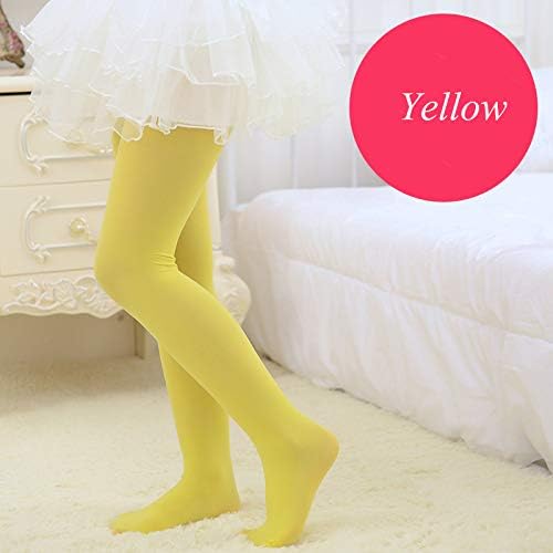 CHUNG Girls Footed Tights Light Weight Stretchy 60D Multi Candy Color Stage Play Costumes 2-12Y