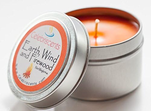 Earth, Wind and Firewood Scented Aromatherapy Candle