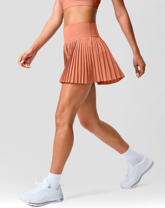 Pleated Tennis Skirt for Women with Pockets Shorts Women's High Waisted Lightweight Athletic Golf Skorts Skirts