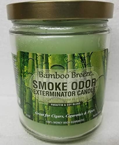 Smoke Odor Exterminator 13 oz Jar Candles Blue Serenity | Assortment of 8, Includes Blue Serenity, Winter Wind, Ocean Breeze, Nag Champa