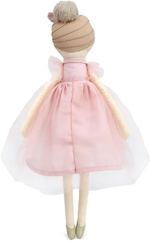 MON AMI Valentina Stuffed Doll – 15”, Soft & Elegant Stuffed Plush Doll for Little Girls, Use as Toy or Room Decor, for Kids of All Ages