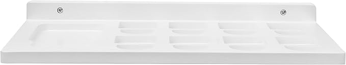 PHOENANCEE Floating Shelves for Little Tikes Story Dream Machine,Wall Shelf for Little Tikes Projector Books Audio Play Character Storage Tray Organizer for Toddlers and Kids Girls Boys,Oak(White)