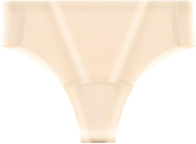 Women's Camel Toe Cover Thong Panty Liners Invisible Workout Panties Hider Concealer G-String Underwear 4 PCS