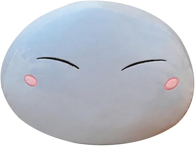 Anime Slime Plushie Stuffed Doll Plush Pillows Plush Stuffed Doll Pillow Toys Gifts(17.7in, Happy)
