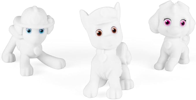 Crayola Scribble Scrubbie PAW Patrol Figurine Playset, Customizable PAW Patrol Toys & Gifts for Toddlers, Reusable Coloring Activity, Ages 3+